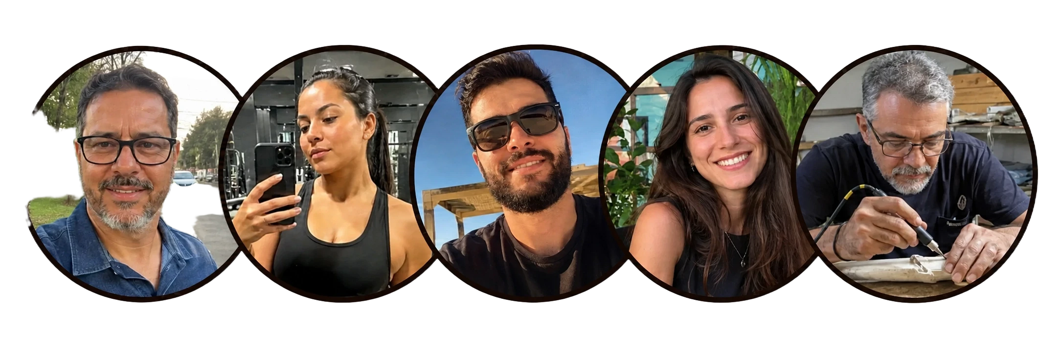 Compradores satisfeitos
